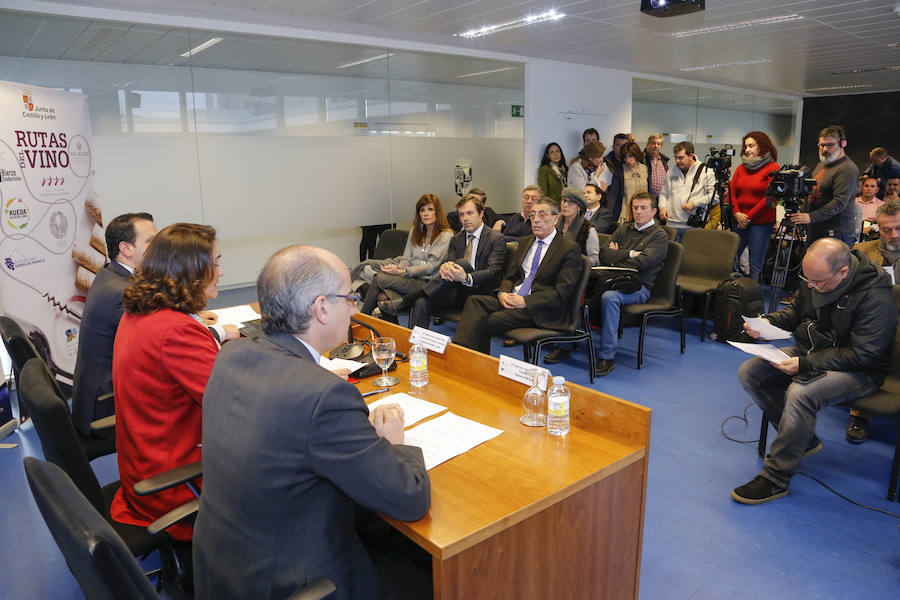 Presentación de la Ruta del Vino Sierra de Francia en Salamanca