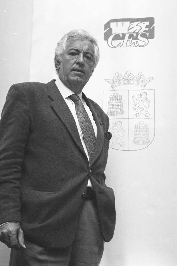 1995. El presidente del Consejo Económico y Social de Castilla y León, José Manuel García-Verdugo.
