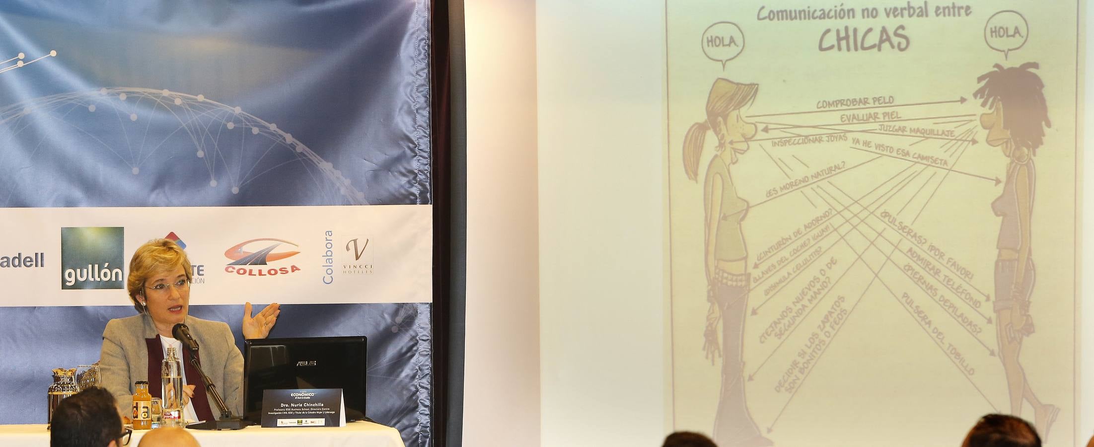 Foro Económico de El Norte de Castilla con la profesora Nuria Chinchilla