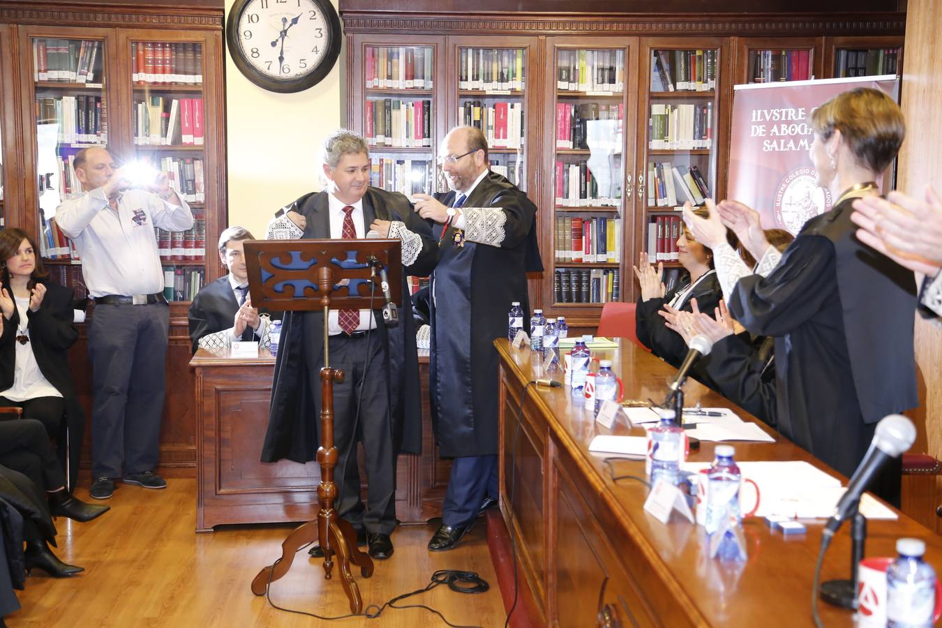 Toma de posesión del nuevo decano del Colegio de Abogados de Salamanca