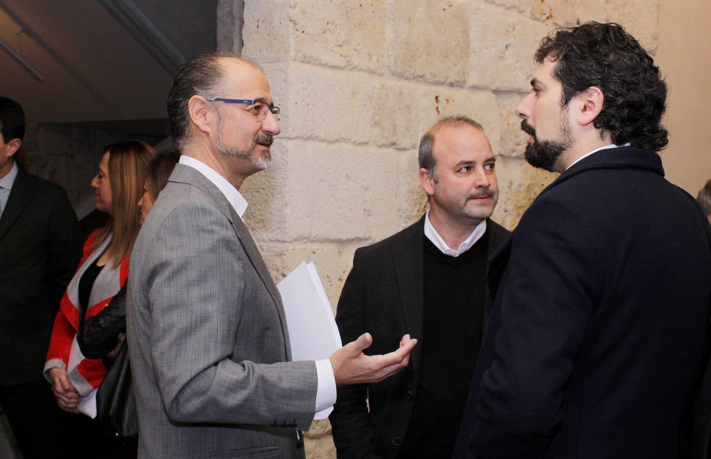 Reunión de la Mesa y la Junta de Portavoces de las Cortes de Castilla y León en la Casa JUnco de Palencia