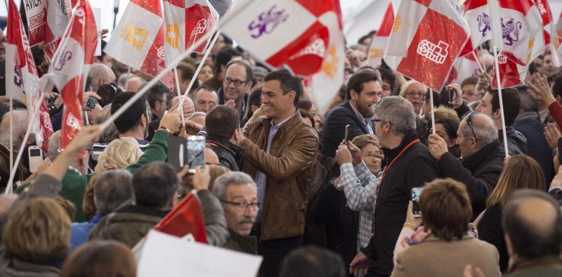 Pedro sánchez visita la Cúpula del Milenio de Valladolid