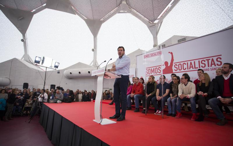Pedro sánchez visita la Cúpula del Milenio de Valladolid