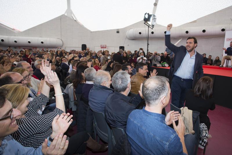 Pedro sánchez visita la Cúpula del Milenio de Valladolid