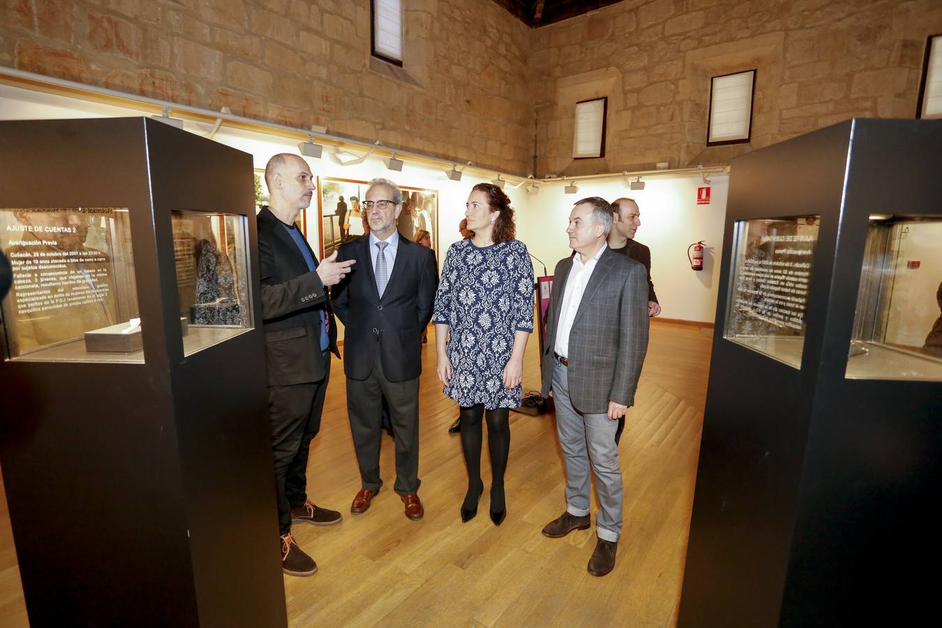 Inauguración de la exposición &#039;Transliteral&#039; en las Escuelas Menores de la Universidad de Salamanca