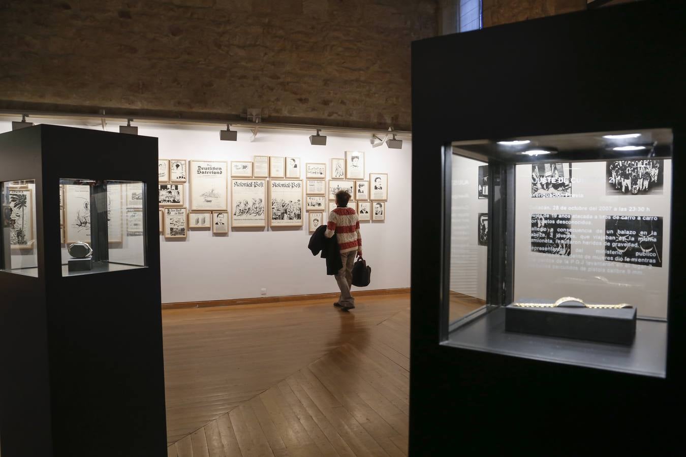 Inauguración de la exposición &#039;Transliteral&#039; en las Escuelas Menores de la Universidad de Salamanca