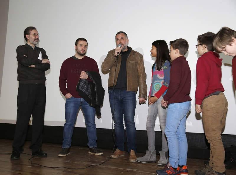 Escolares asisten a las proyecciones de la sección &#039;Cine y Escuela&#039; de la Muestra de Cine de Palencia