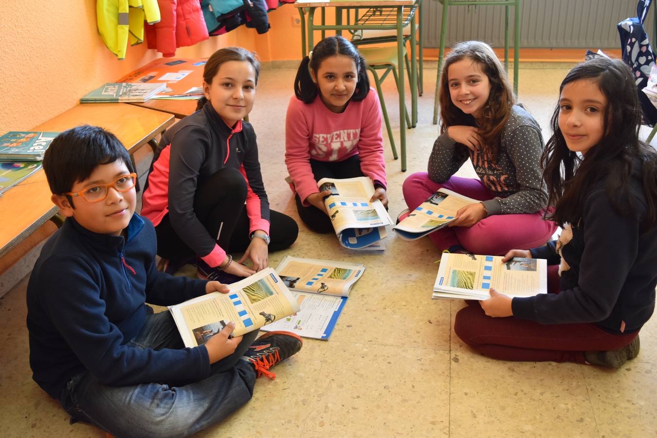 Las nuevas tecnologías invaden las aulas del Colegio público Castilla y León de Aguilar de Campoo