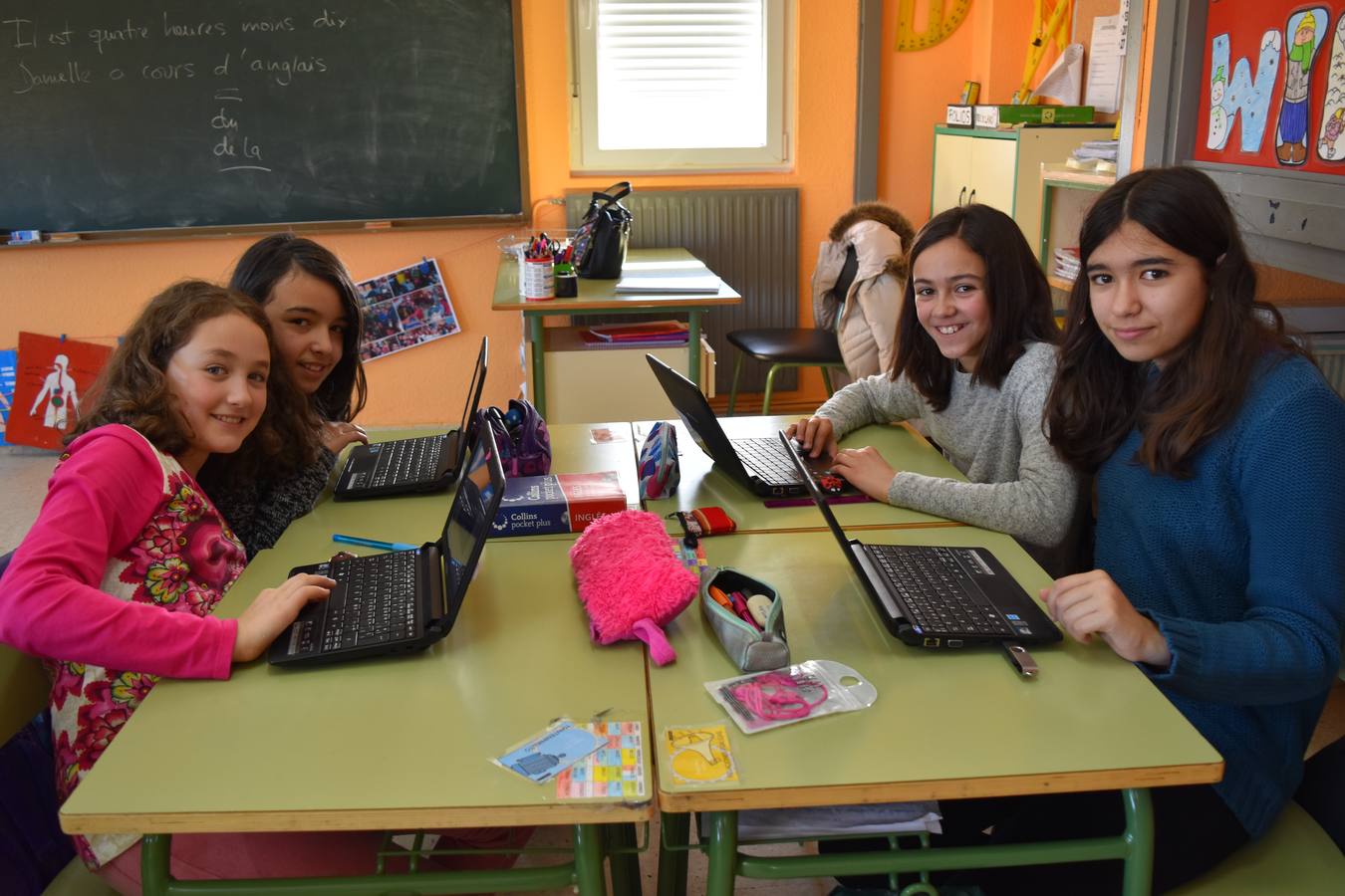 Las nuevas tecnologías invaden las aulas del Colegio público Castilla y León de Aguilar de Campoo