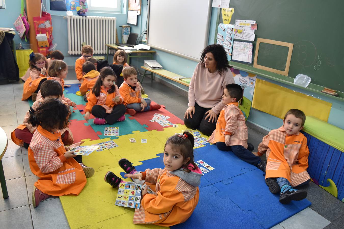 Las nuevas tecnologías invaden las aulas del Colegio público Castilla y León de Aguilar de Campoo