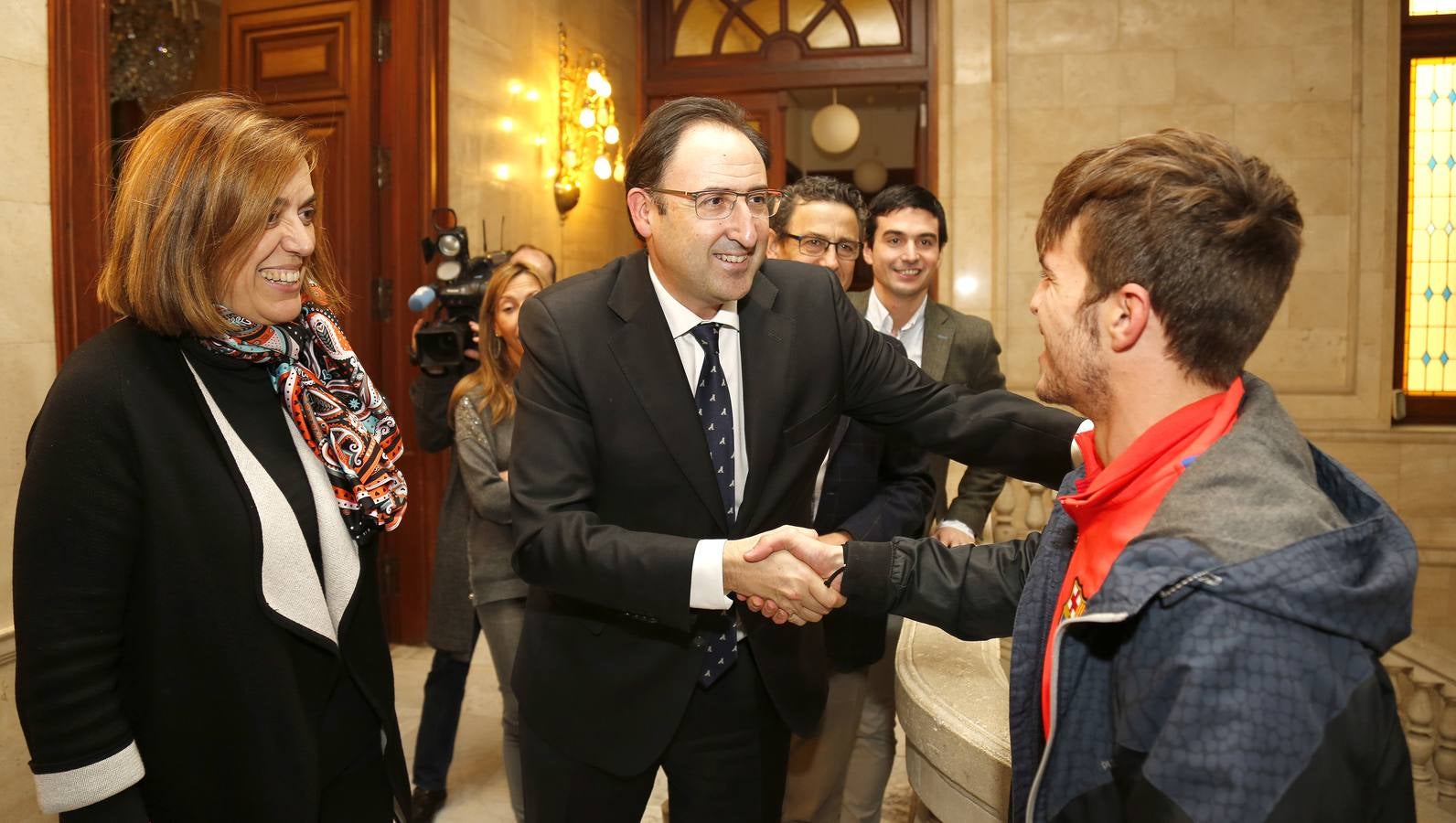 Palencia felicita a su campeón