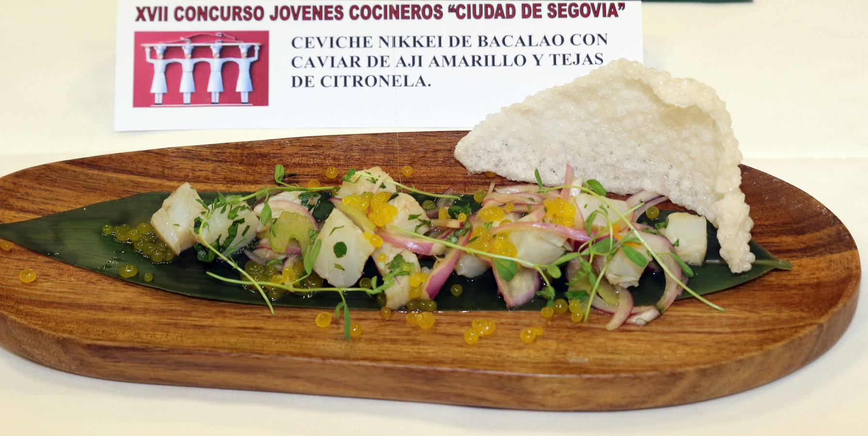 XVII Concurso Nacional de Jóvenes Cocineros &#039;Ciudad de Segovia&#039;