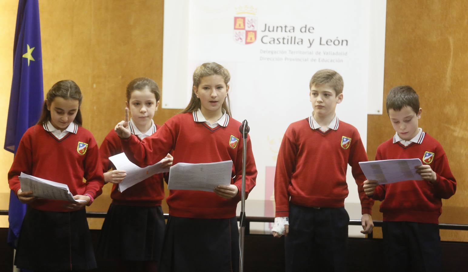 Fase provincial del I Certamen Regional de Lectura en Público convocado por la Consejería de Educación