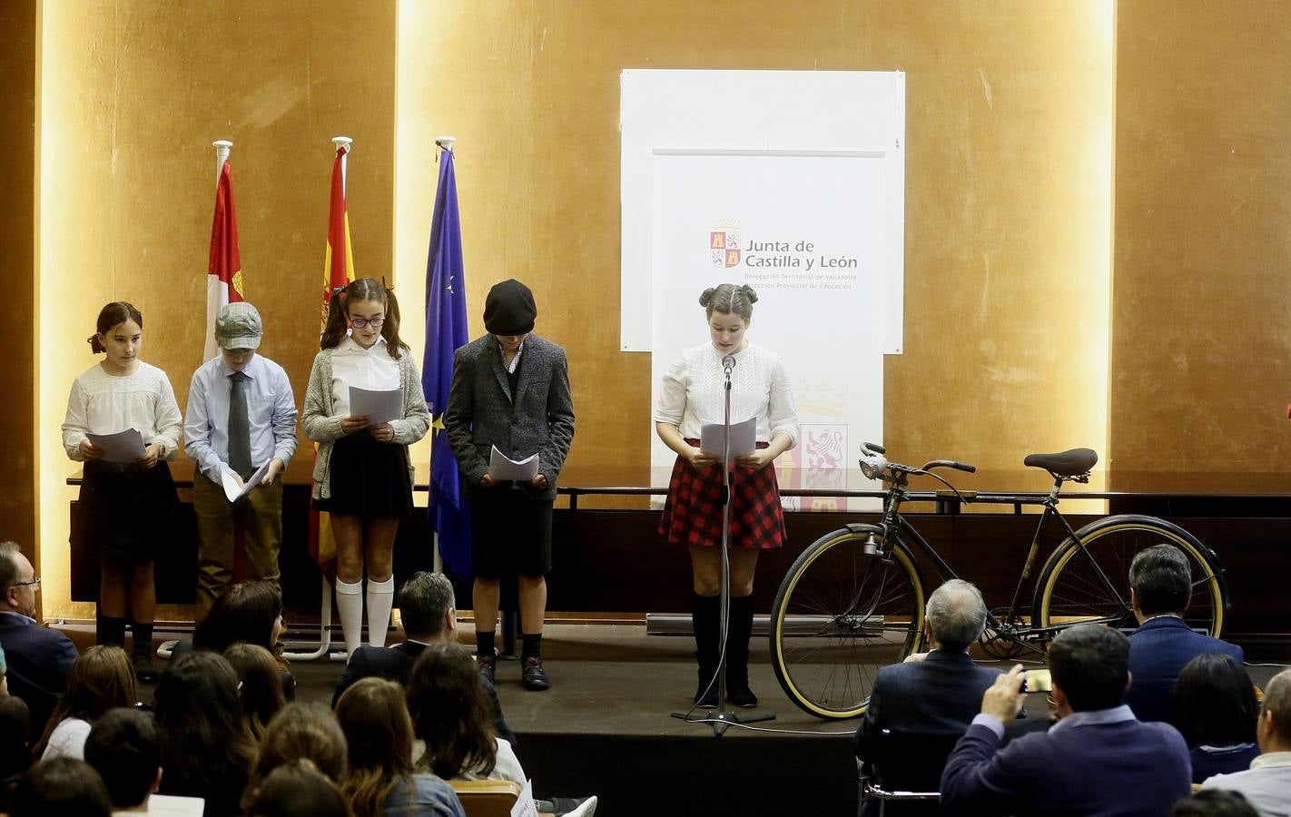 Fase provincial del I Certamen Regional de Lectura en Público convocado por la Consejería de Educación