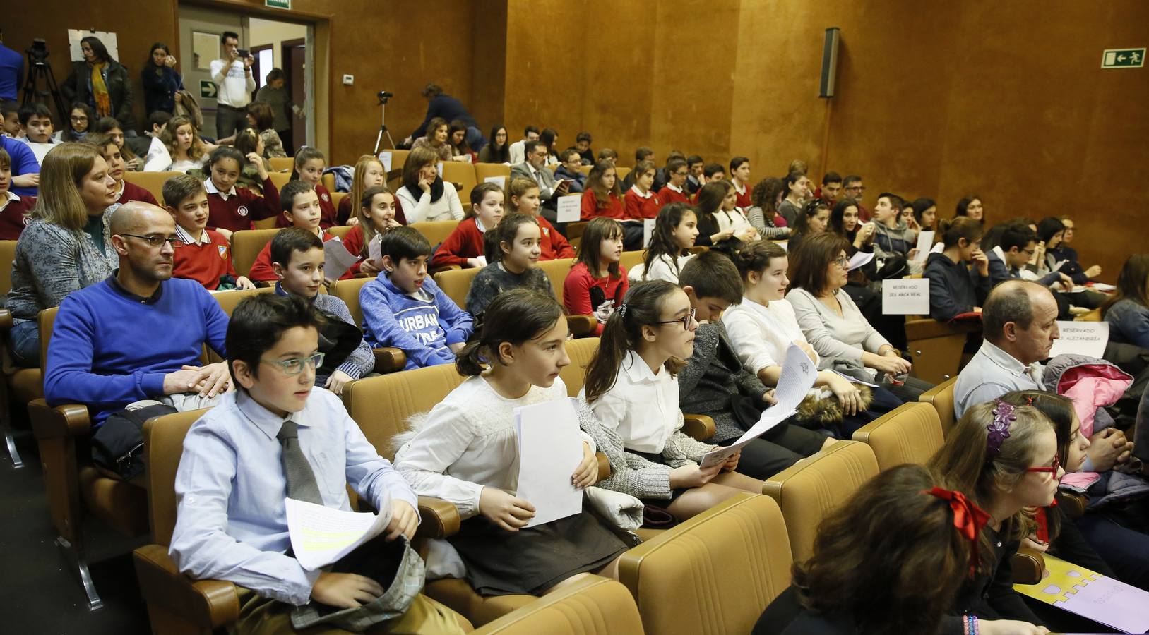 Fase provincial del I Certamen Regional de Lectura en Público convocado por la Consejería de Educación