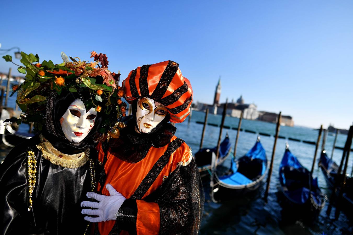 Venecia se llena de máscaras