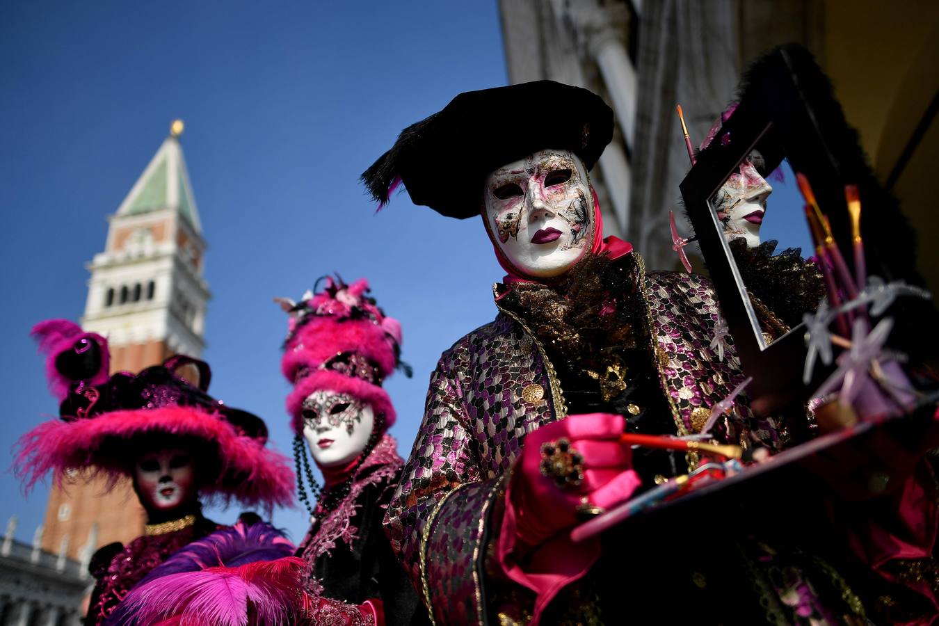 Venecia se llena de máscaras