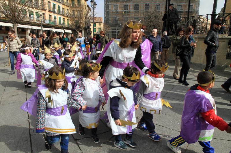 Viernes de carnaval en Segovia