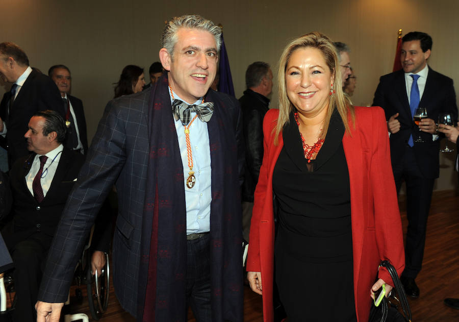 Entrega de medallas en las Cortes de Castilla y León