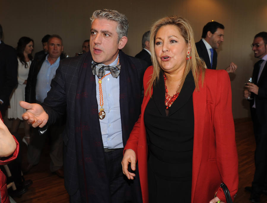 Entrega de medallas en las Cortes de Castilla y León