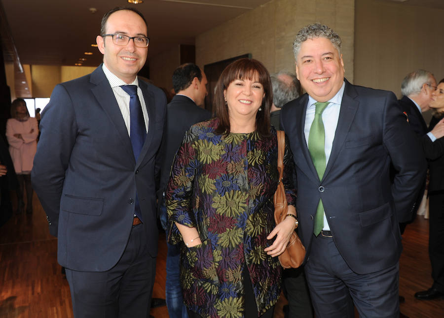 Entrega de medallas en las Cortes de Castilla y León