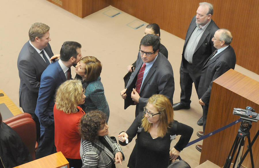 Entrega de medallas en las Cortes de Castilla y León