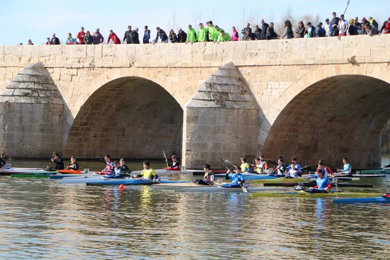 Campeonato de Invierno de Piragüismo en Torquemada (Palencia)