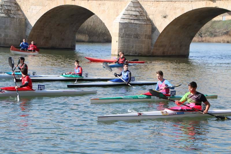 Campeonato de Invierno de Piragüismo en Torquemada (Palencia)