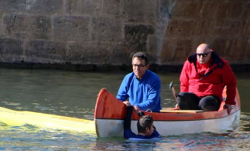 Campeonato de Invierno de Piragüismo en Torquemada (Palencia)