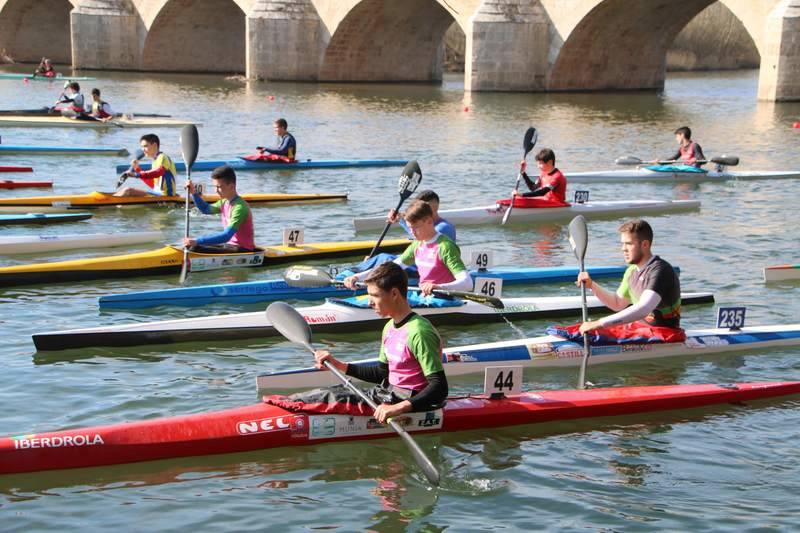 Campeonato de Invierno de Piragüismo en Torquemada (Palencia)