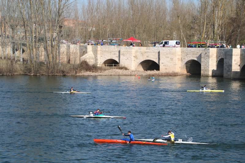 Campeonato de Invierno de Piragüismo en Torquemada (Palencia)
