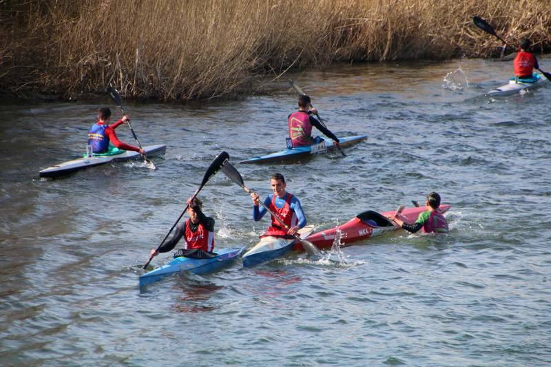 Campeonato de Invierno de Piragüismo en Torquemada (Palencia)