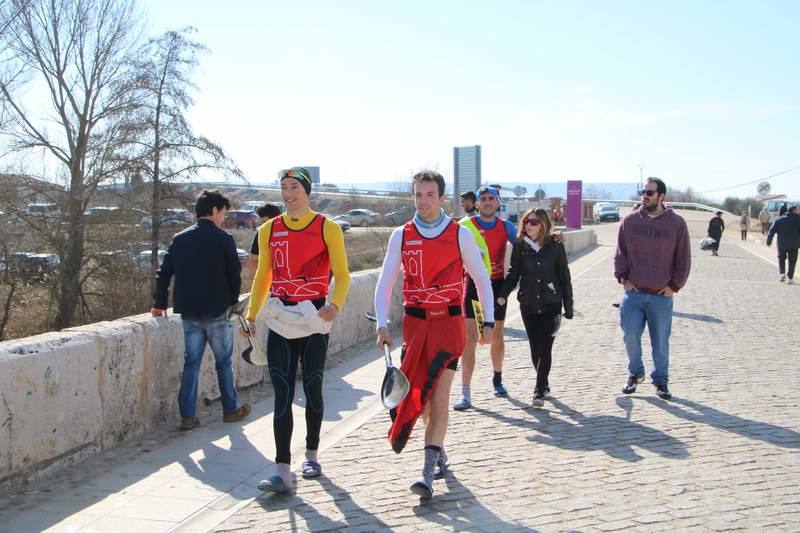 Campeonato de Invierno de Piragüismo en Torquemada (Palencia)