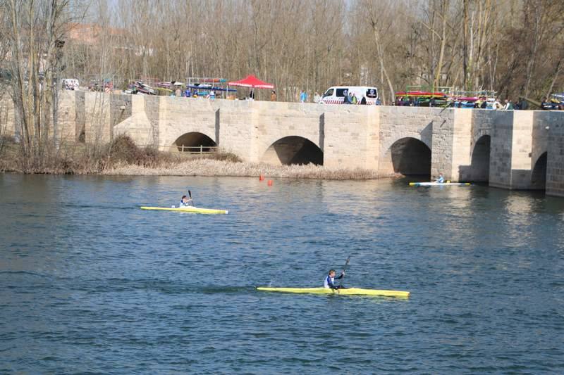 Campeonato de Invierno de Piragüismo en Torquemada (Palencia)