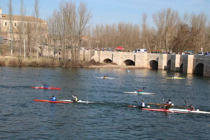 Campeonato de Invierno de Piragüismo en Torquemada (Palencia)