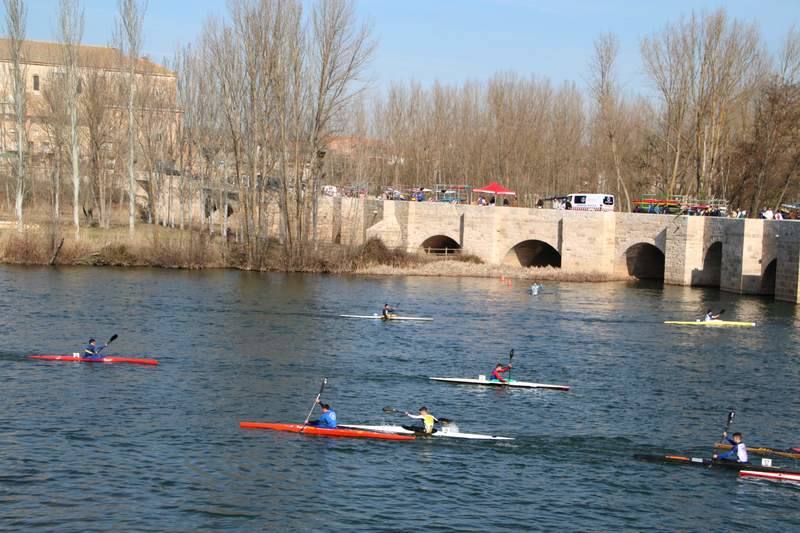 Campeonato de Invierno de Piragüismo en Torquemada (Palencia)