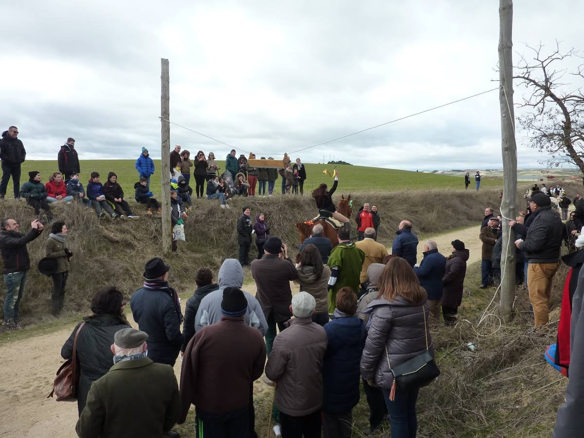 Carrera de cintas a caballo de Torrelobatón (Valladolid)