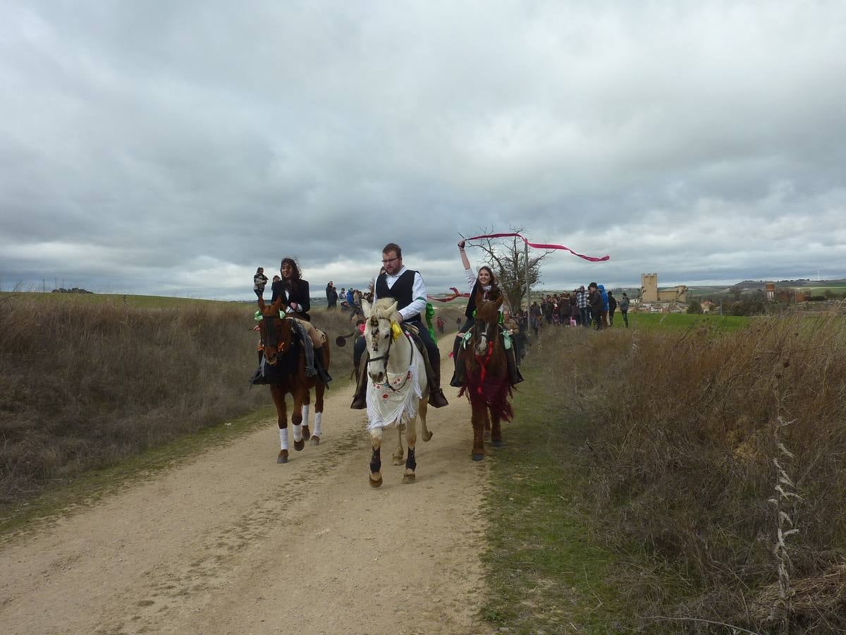 Carrera de cintas a caballo de Torrelobatón (Valladolid)