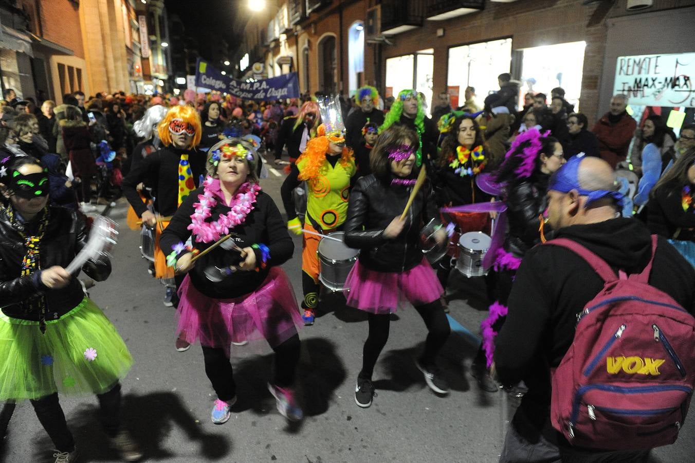 Desfile de Carnaval por las calles de Medina del Campo
