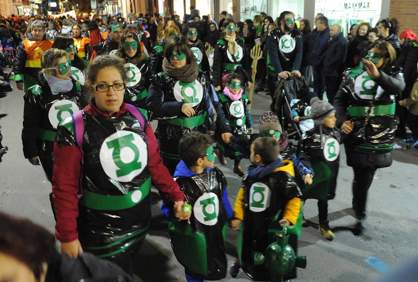 Desfile de Carnaval por las calles de Medina del Campo