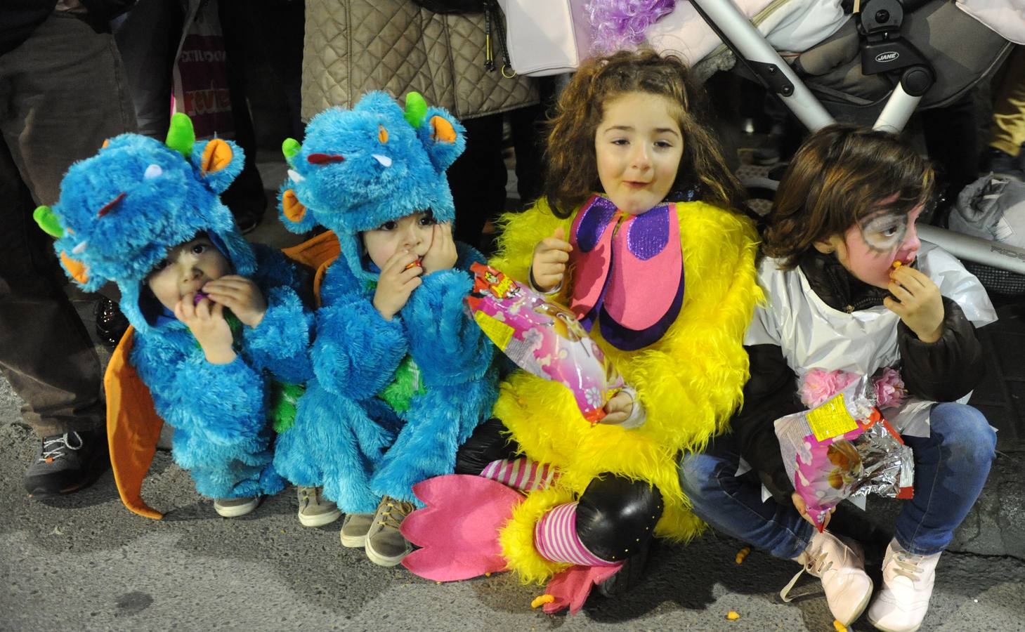 Desfile de Carnaval por las calles de Medina del Campo