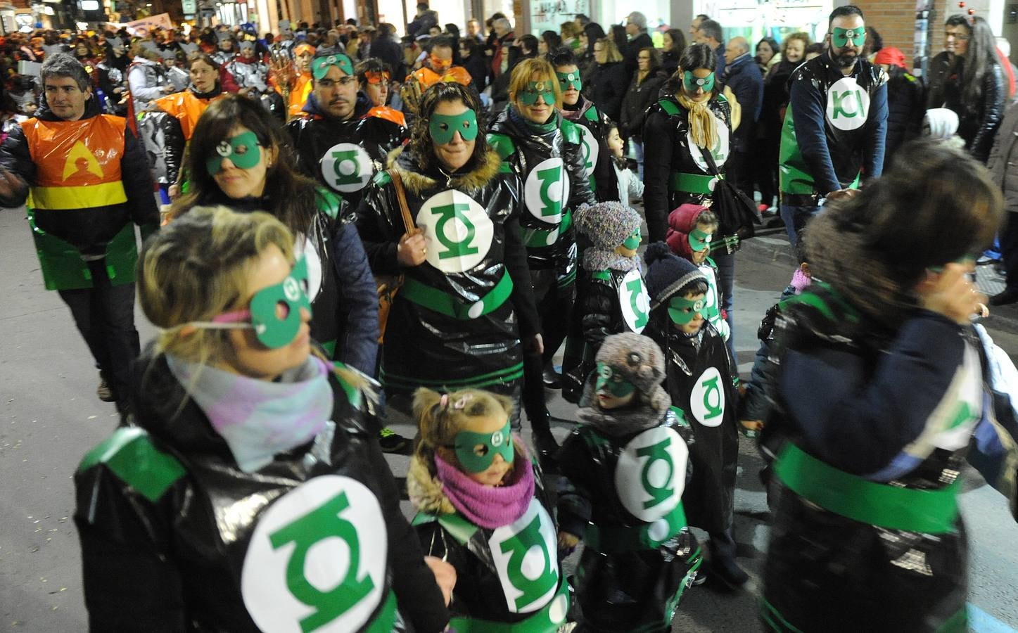 Desfile de Carnaval por las calles de Medina del Campo