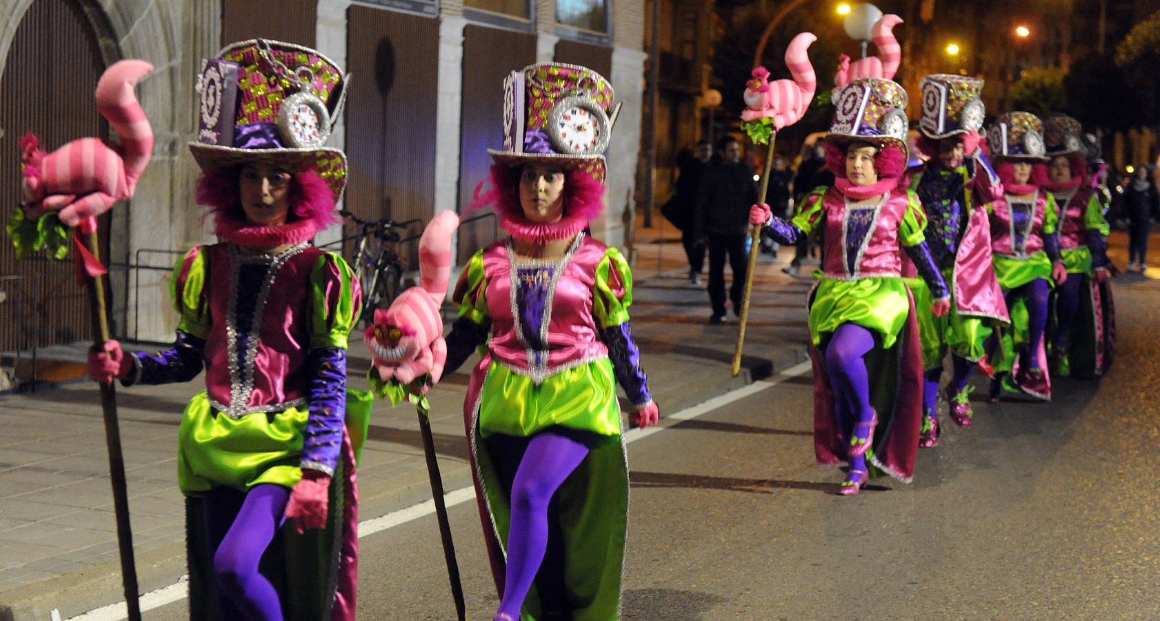 Desfile de Carnaval por las calles de Medina del Campo