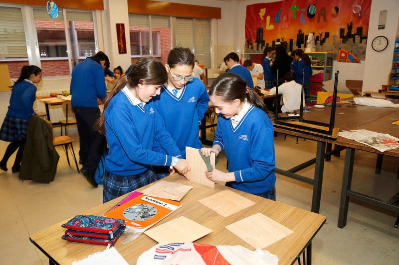 El colegio Divino Maestro de Palencia trabaja de forma continuada en innovadores proyectos