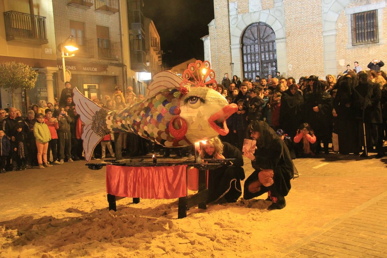 Entierro de la sardina en Arévalo (Ávila)