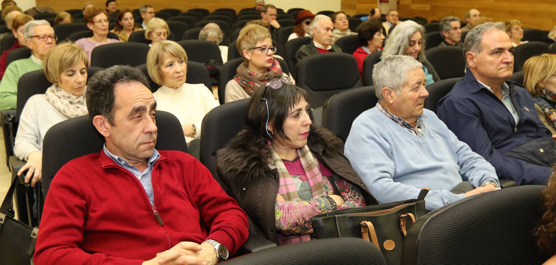 Jaime Alejandre, en el Aula de Cultura de El Norte de Castilla