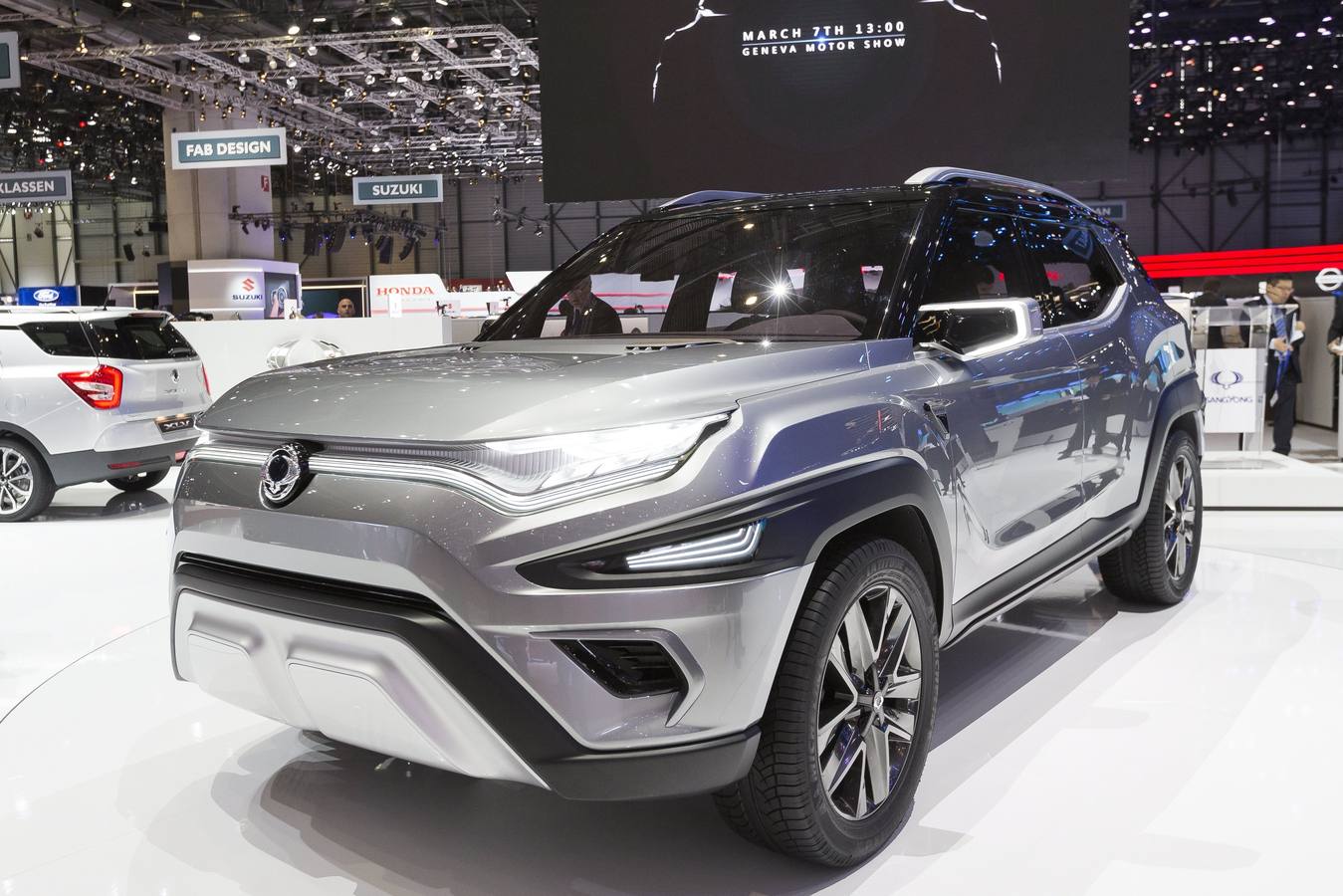 Prototipo del nuevo SsangYong XAVL.