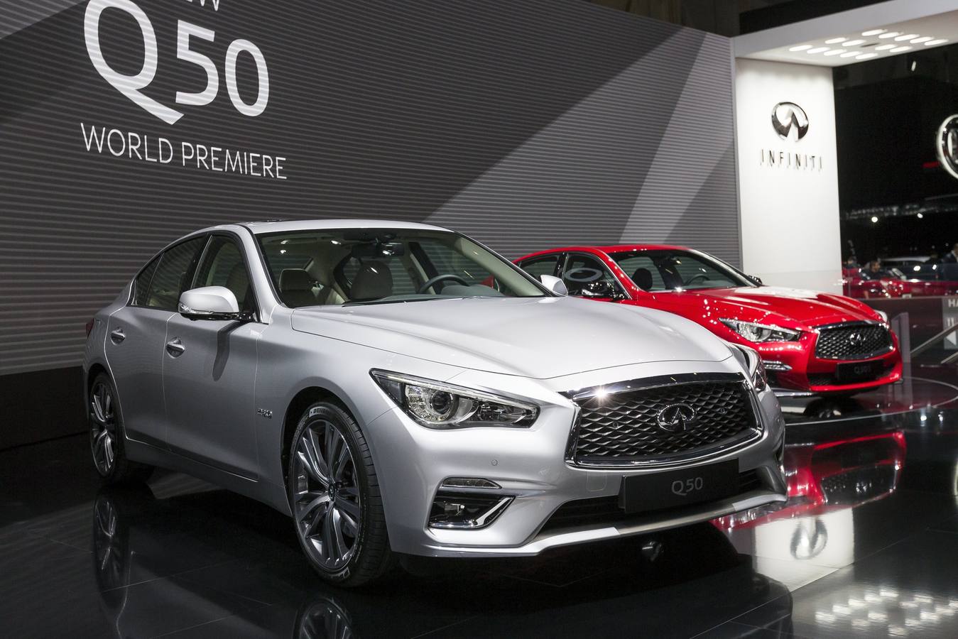 New Infiniti Q50.