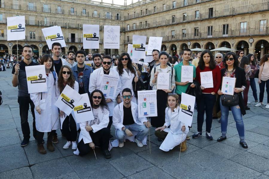 Manifestación en Salamanca por la derogación de la Lomce