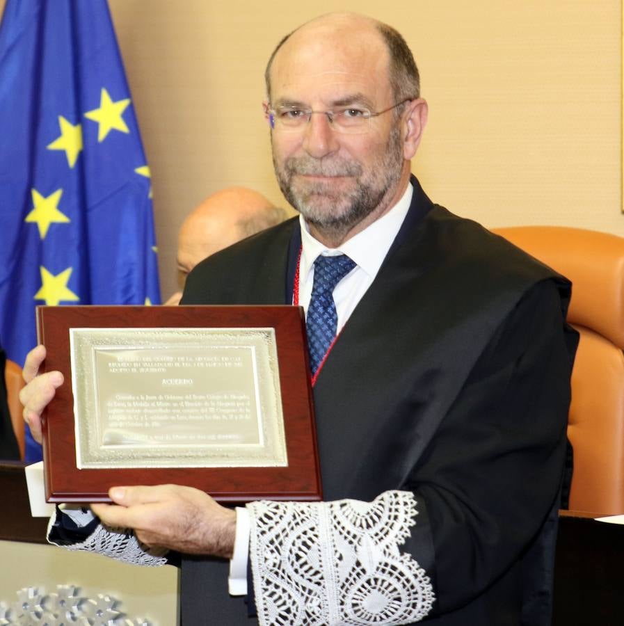 Julio Sanz Orejudo toma posesión como presidente del Consejo de la Abogacía de Castilla y León